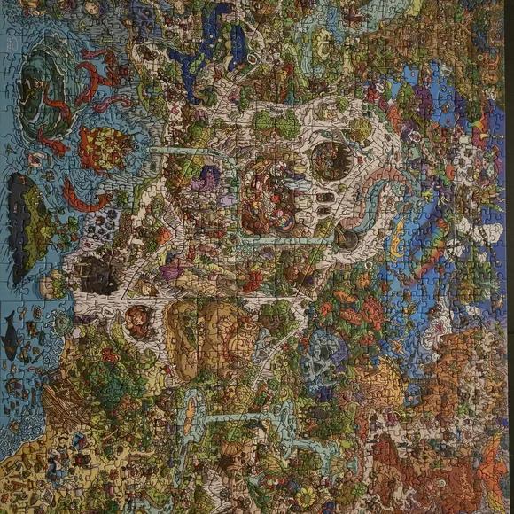 The Peckish Pirates 1000-Piece Jigsaw Puzzle The Magic Puzzle Company Series 4 - Picture 6 of 10